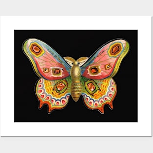 Vintage Butterfly Posters and Art